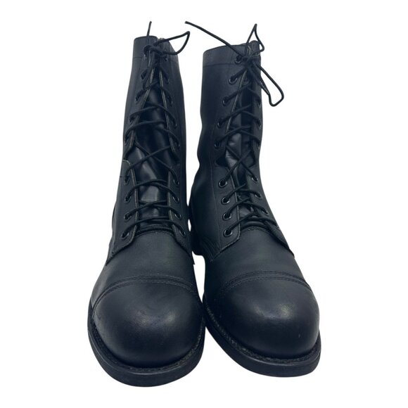 Bates Leather Lace-Up Combat Men\'s Boots Sz. 14R ANSI Z41.1-1991/75 Military NOS main image 16